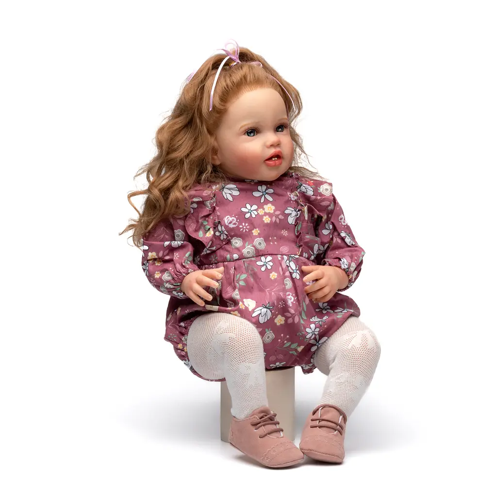 Силіконова колекційна лялька реборн reborn дівчина катарина Reborn Dolls det0018834 - фото 3