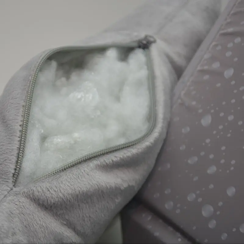 Будиночок для малих собак та котів Zoo-hunt Марсель сірий №2 45х39х40 см (ZH42497115-1) - фото 4