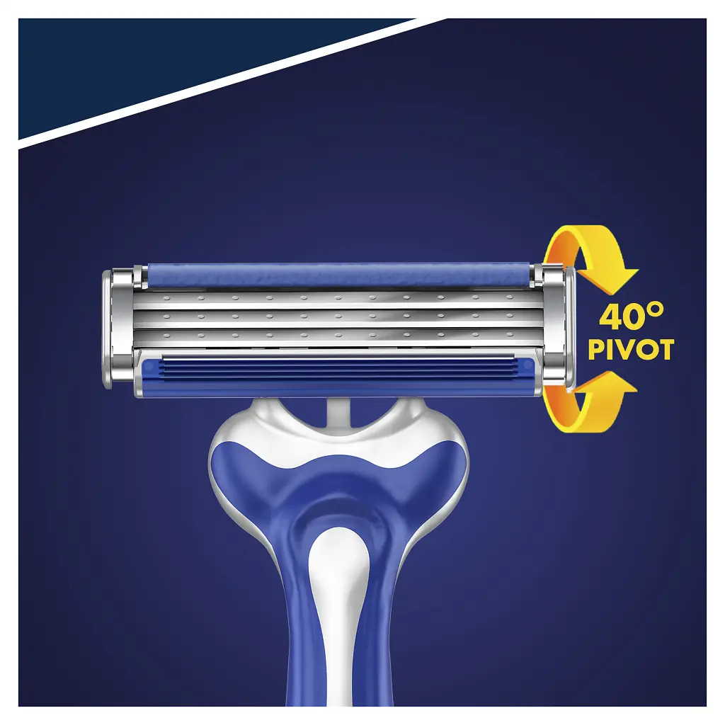 Бритва Gillette Blue 3 Comfort одноразова 8 шт. (7702018604319) - фото 2