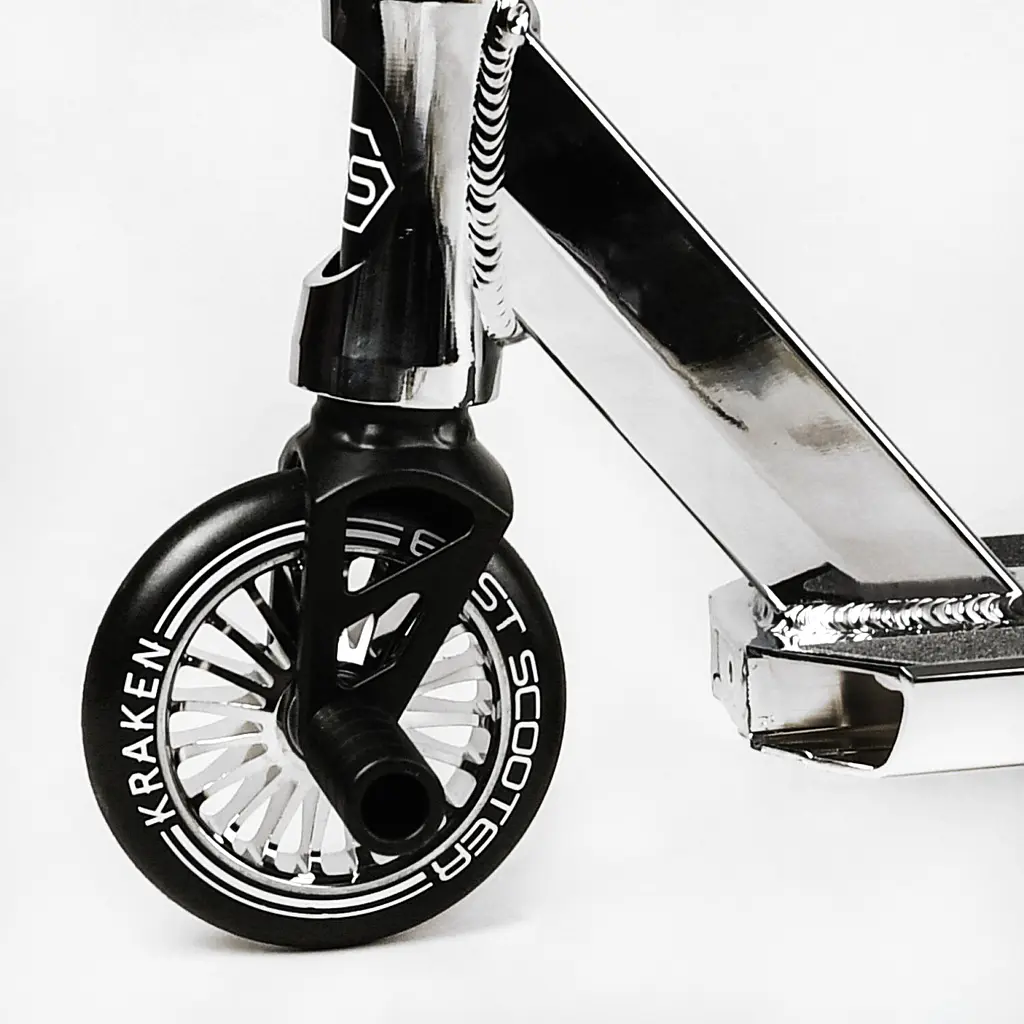 Самокат трюковий Best Scooter 58х87 см Чорно-білий 000231338 - фото 6
