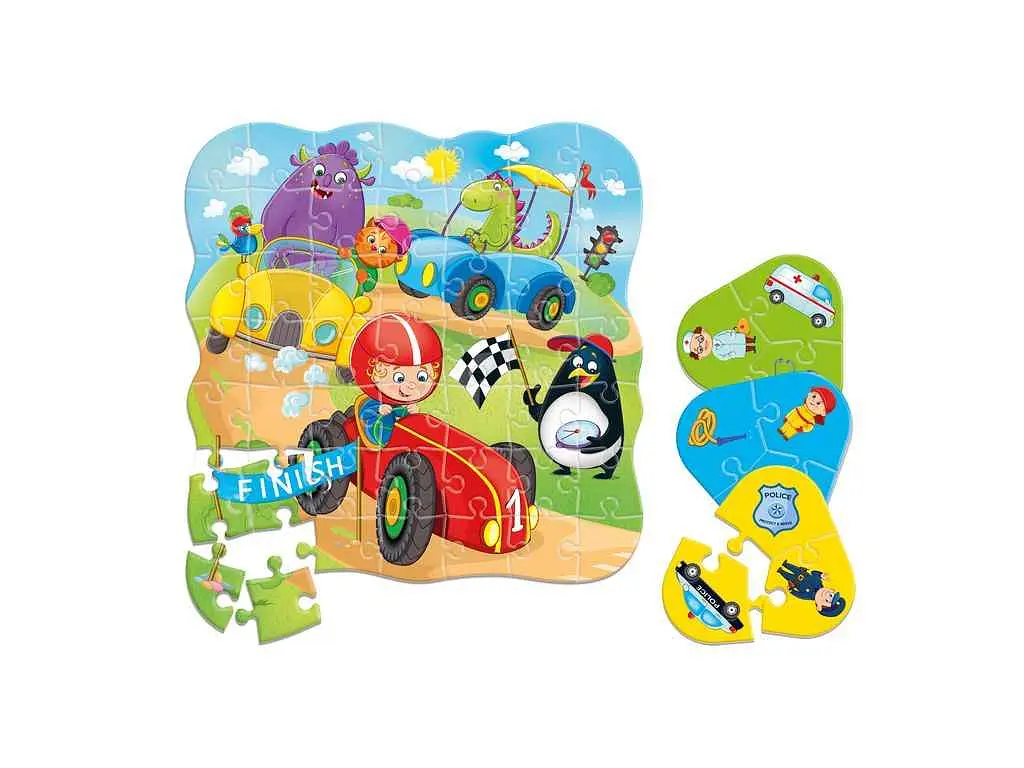 Пазли VLADI TOYS "2 in 1. Cars" RK1140-03 - фото 6