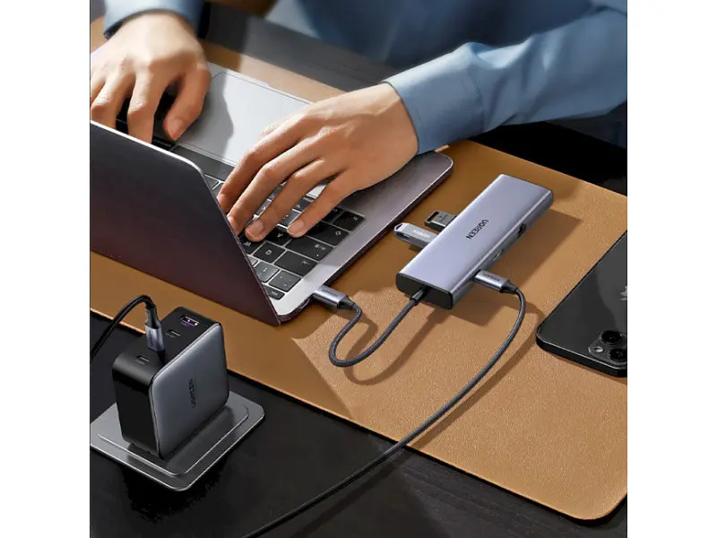 Док-станція UGREEN CM498 9-in-1 USB-C Hub (15600) - фото 4