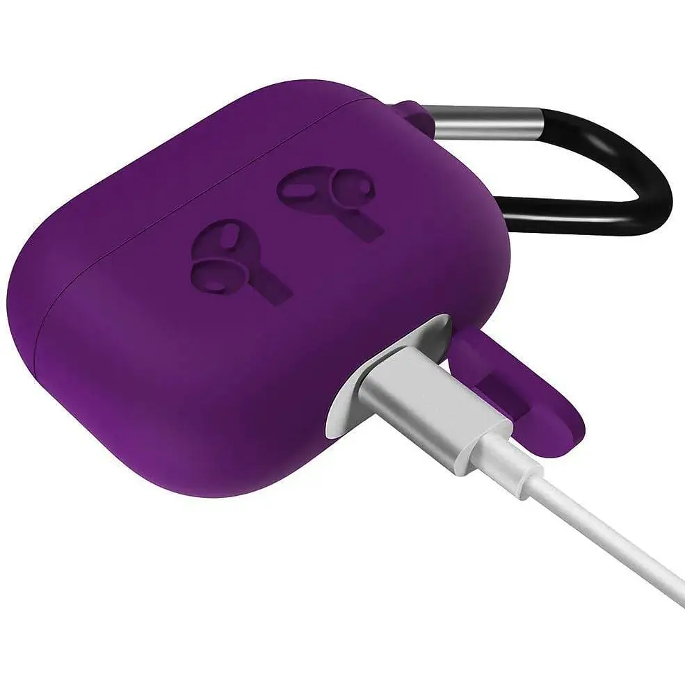 Чехол BeCover Silicon Protection для Apple AirPods Pro Purple (704502) - фото 3