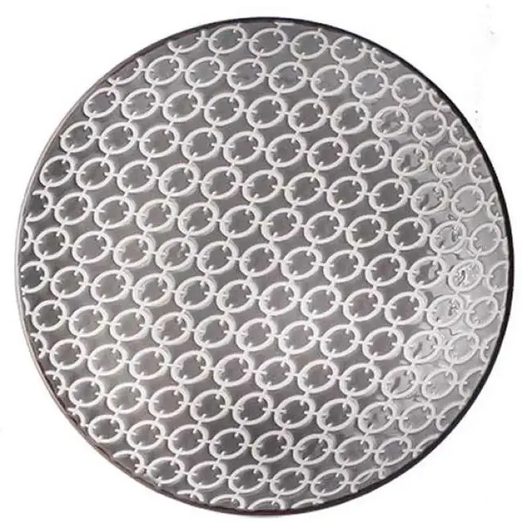 Тарілка LOS`K 19,5см десертна Papercut Grey