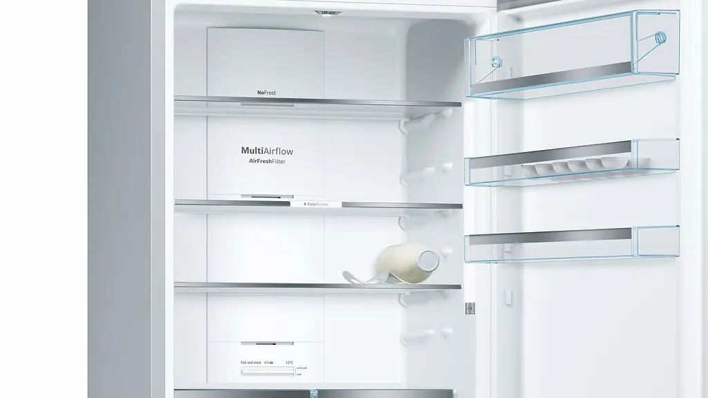 Холодильник Bosch KGN49LB30U 203х67х70см 2 двері холодильне відділення 330 л морозильне відділення 105 л A++ NF Чорний скло (KGN49LB30U) - фото 4