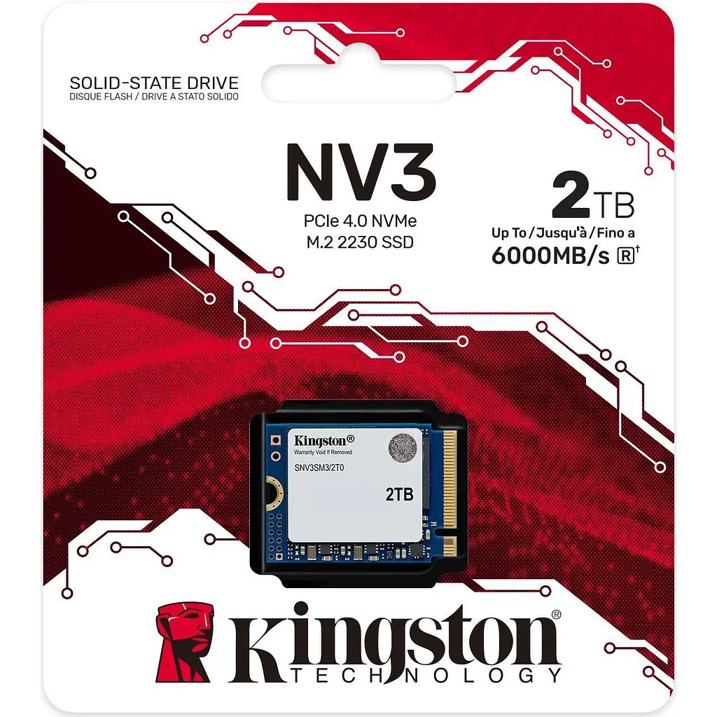 SSD накопичувач Kingston NV3 2TB (SNV3SM3/2T0) [153041] - фото 3
