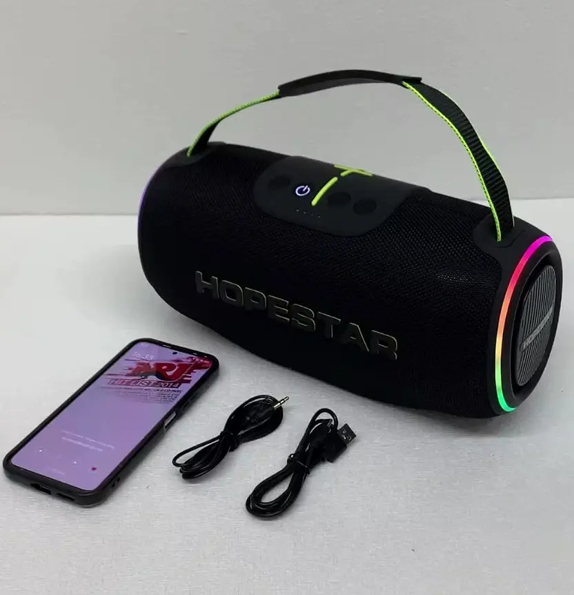 Портативна Bluetooth-колонка Hopestar H88 Чорний - фото 2