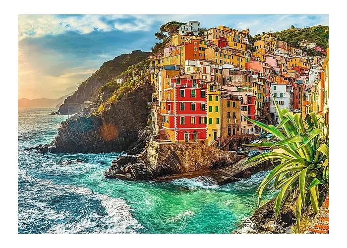Пазл Trefl Фото Одіссея: Місто Ріомаджоре Італія 1000 ел. (10855) - фото 2