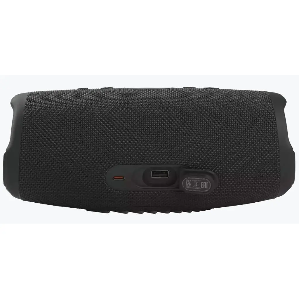 Акустическая система JBL Charge 5 Black (JBLCHARGE5BLK) - фото 4