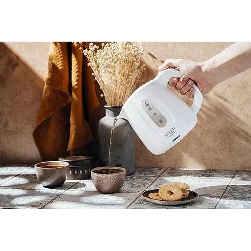 Чайник электрический Adler AD 1373 с автовыключением на поворотной основе 850 Вт 1 л - фото 7