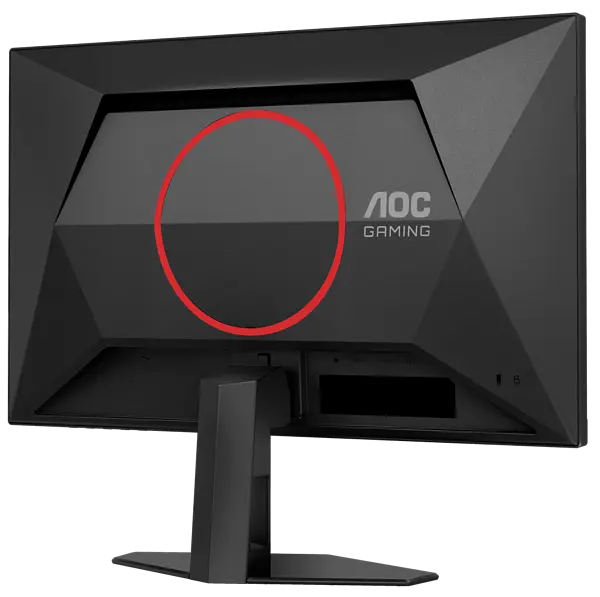 Монiтор 24.5" AOC 25G4SRE Black/Red - фото 9