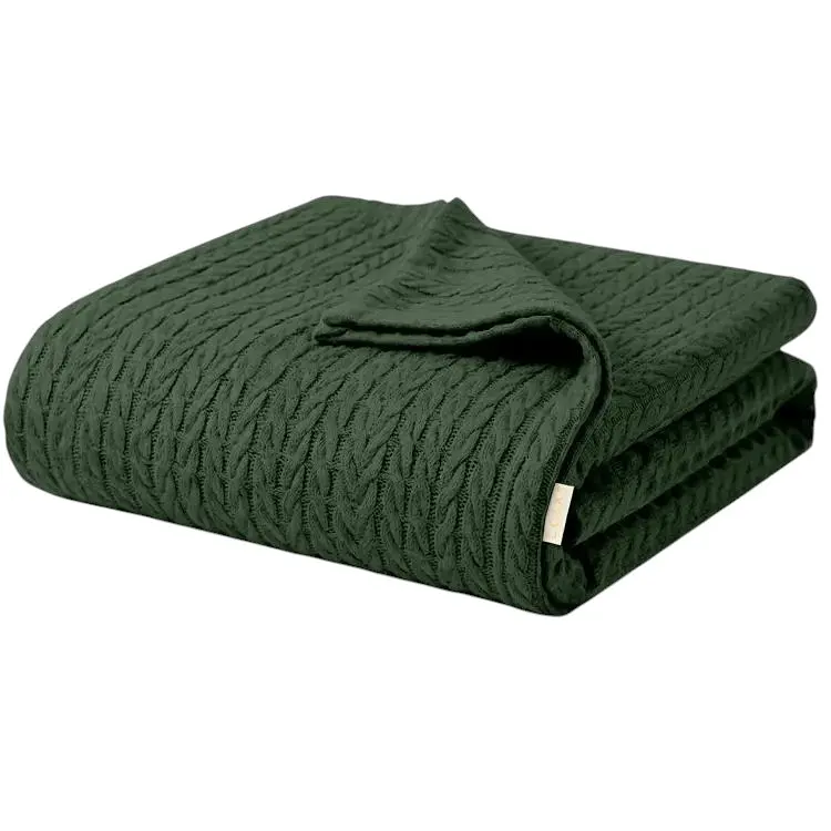 Плед покривало Cosas Agave Knitted Braid 230х240 см косичка (Blanket_54Agave_KnittedBraid_230x240)