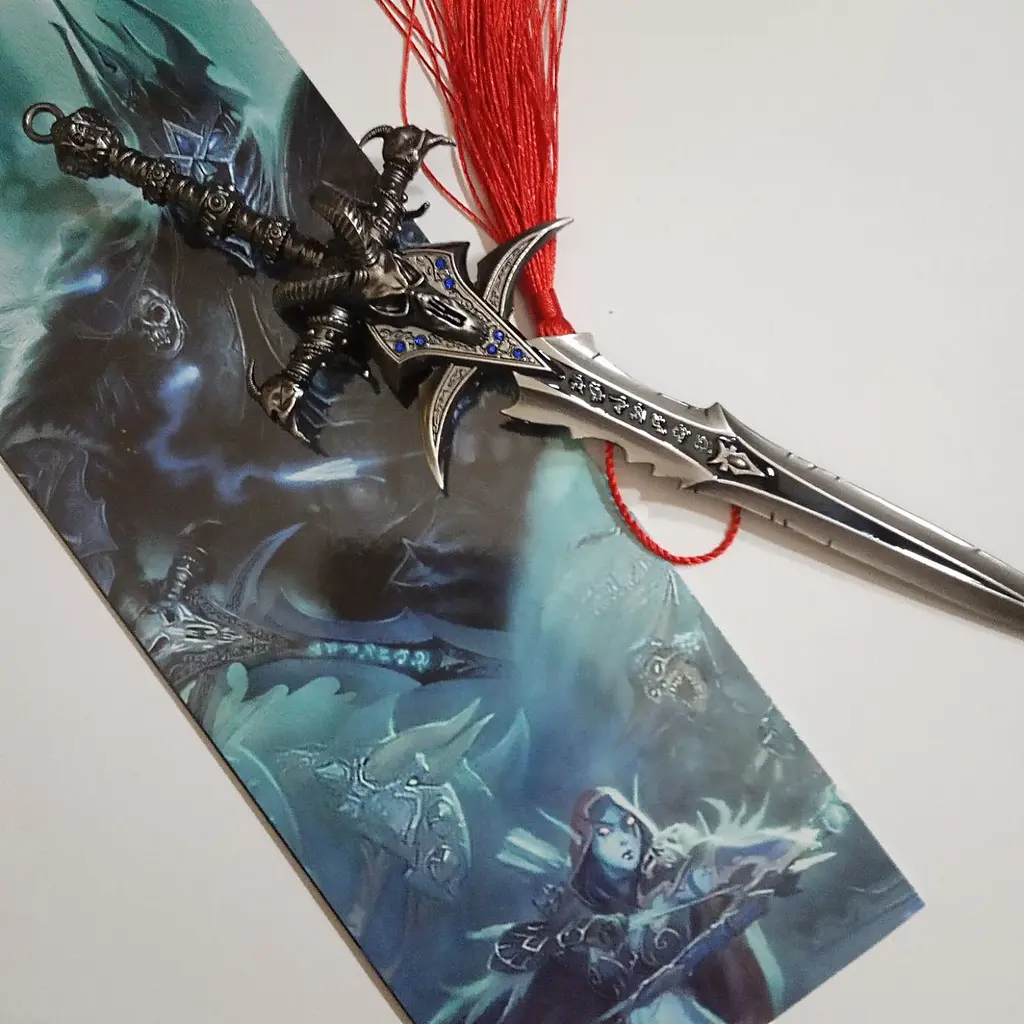 Меч Frostmourne World Of Warcraft Lich King Світ Військового Ремесла 22 см - фото 6