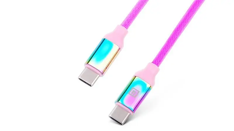 Кабель REAL-EL Premium USB Type-C - USB Type-C (M/M), 1 м, Rainbow (EL123500053) - фото 3