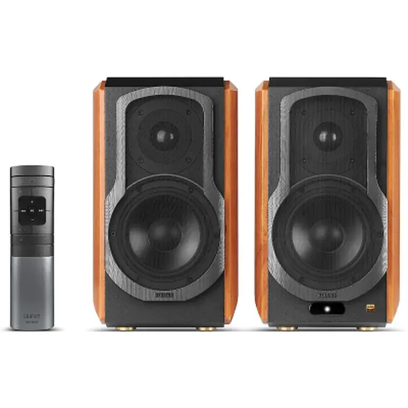 Акустична система Edifier S1000W 120W Bluetooth Wi-Fi Hi-Res Brown (S1000W) - фото 2