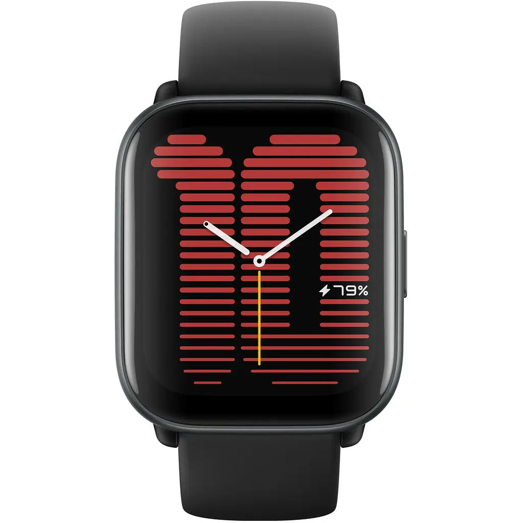 Смарт часы Amazfit Active Midnight Black (черные) - фото 6
