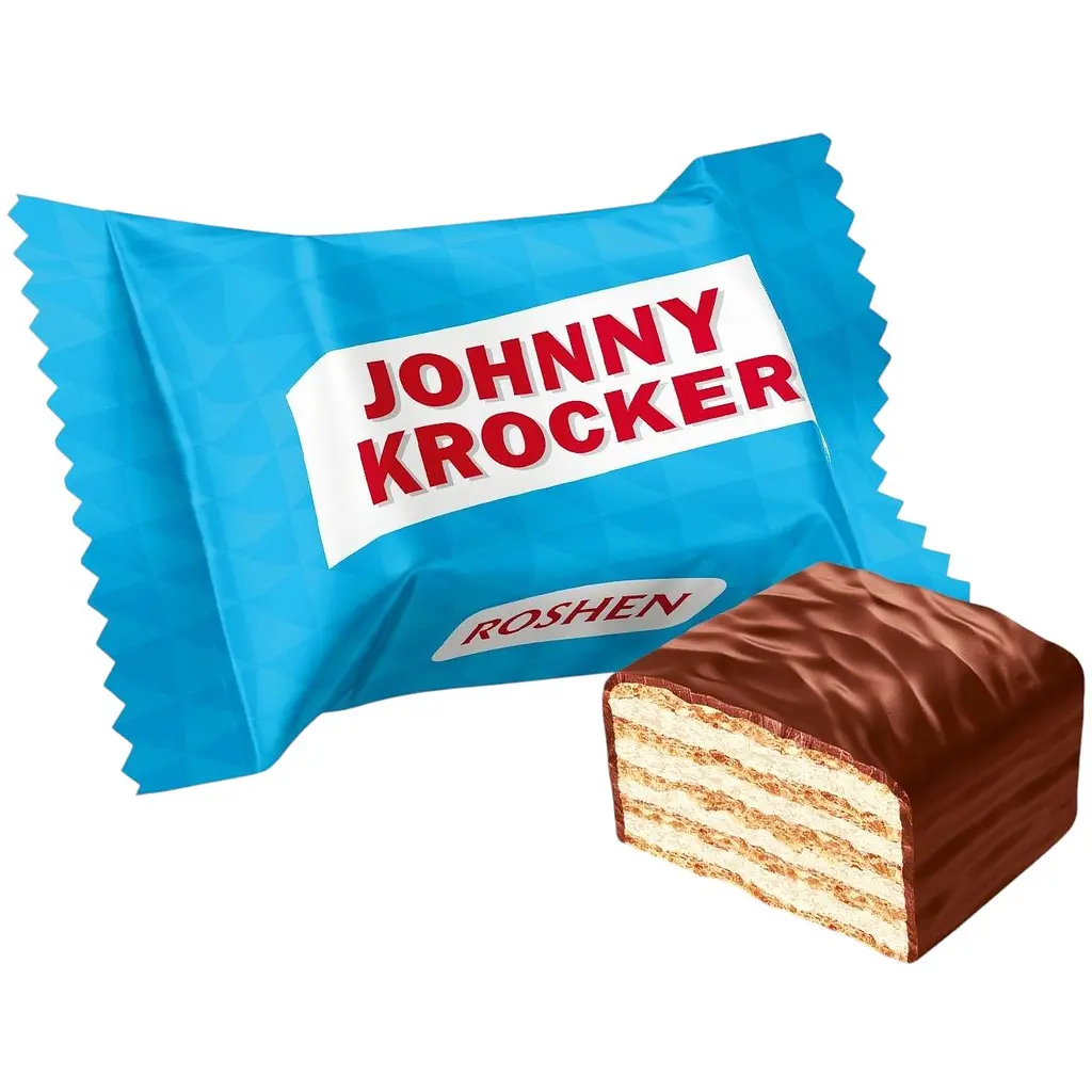 Вафли Roshen Johnny Krocker coconut 1 кг - фото 2