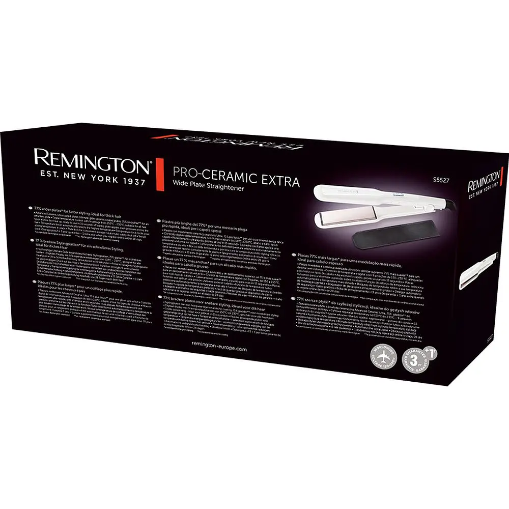 Выпрямитель для волос Remington S5527 Pro-Ceramic Extra white (45792560100) - фото 8