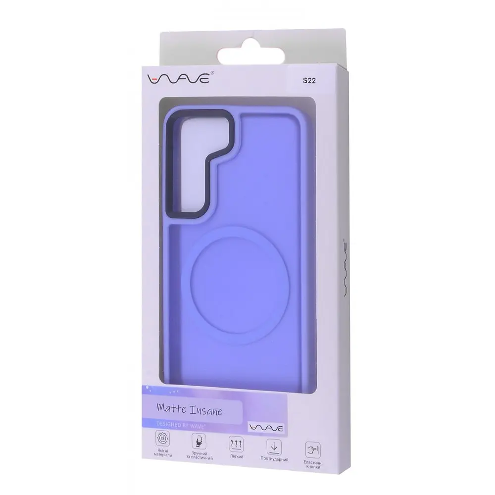 Чохол WAVE Matte Insane Case with Magnetic Ring Samsung Galaxy S22 в асортименті - фото 2
