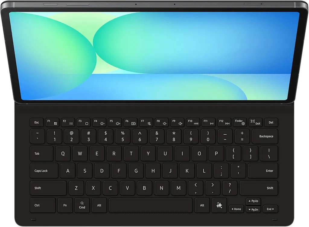 Чохол-клавіатура Samsung Book Cover Keyboard Slim Ai Key для Galaxy Tab S10 FE+ 13.1 (X620/X626) Black ENG/UKR (EF-DX620BBEGUA) - фото 2