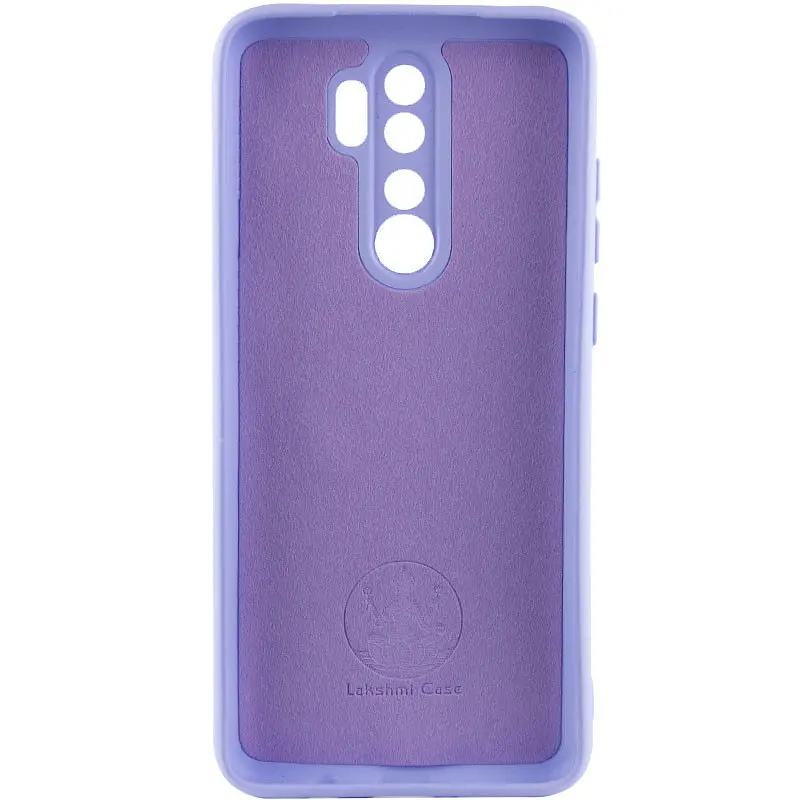 Чохол Silicone Cover Lakshmi Full Camera A для Xiaomi Redmi 9 Бузковий / Dasheen, Full camera - фото 2