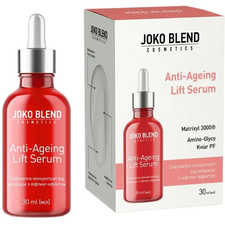Сироватка концентрат Joko Blend Anti-Ageing Lift Serum проти зморшок з ефектом ліфтинг 30 мл