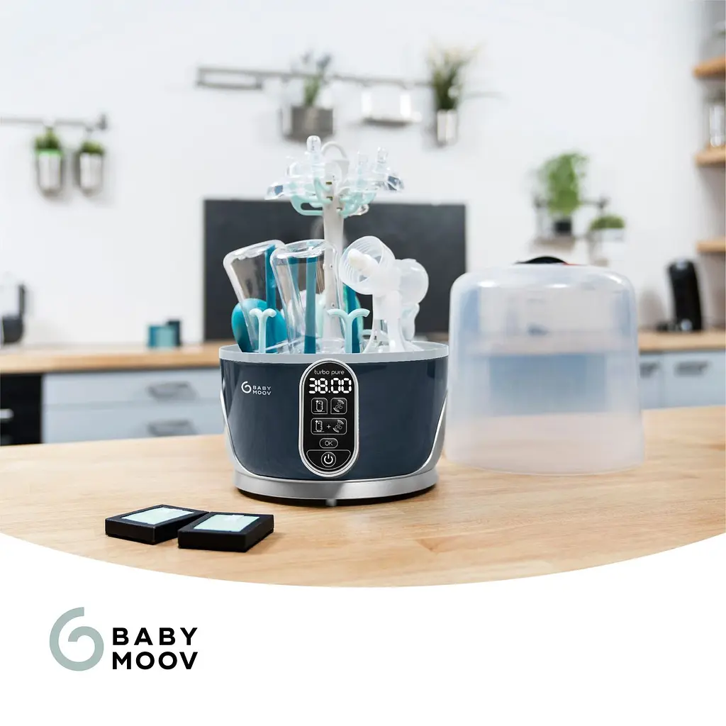 Стерилізатор Babymoov Turbo Pure сірий (A003106) - фото 15