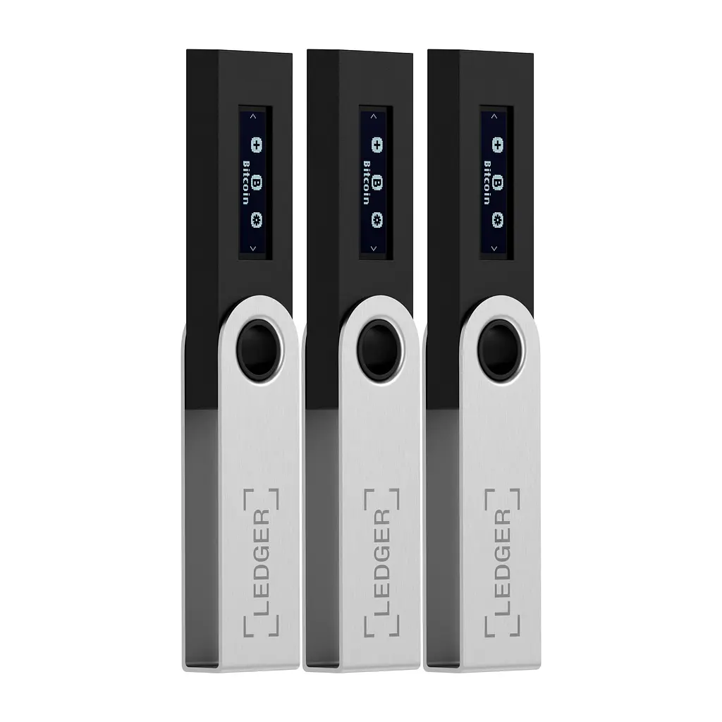 Набір криптогаманців Ledger Family Pack Nano S Matte Black - фото 2