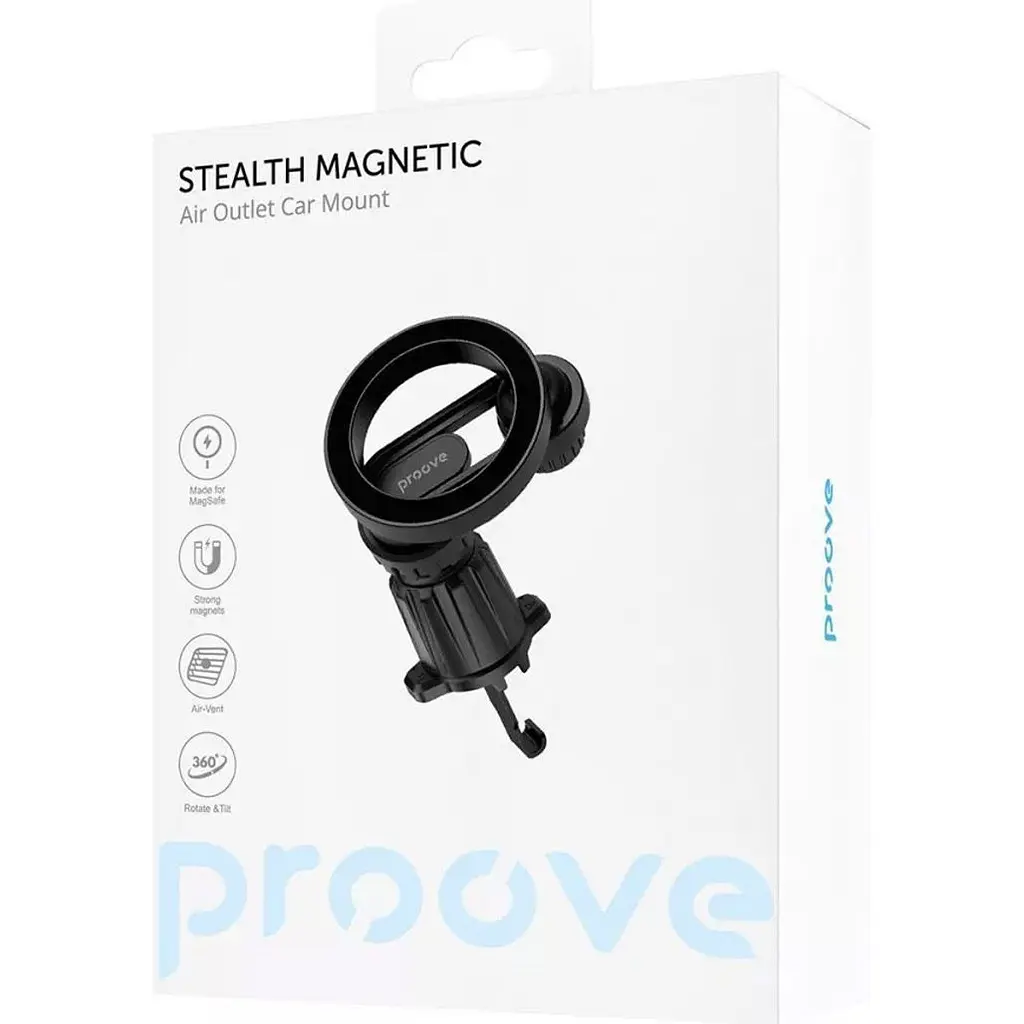 Автотримач Proove Stealth Magnetic Air Outlet Magnetic Ring (CHST00000001) [133343] - фото 6