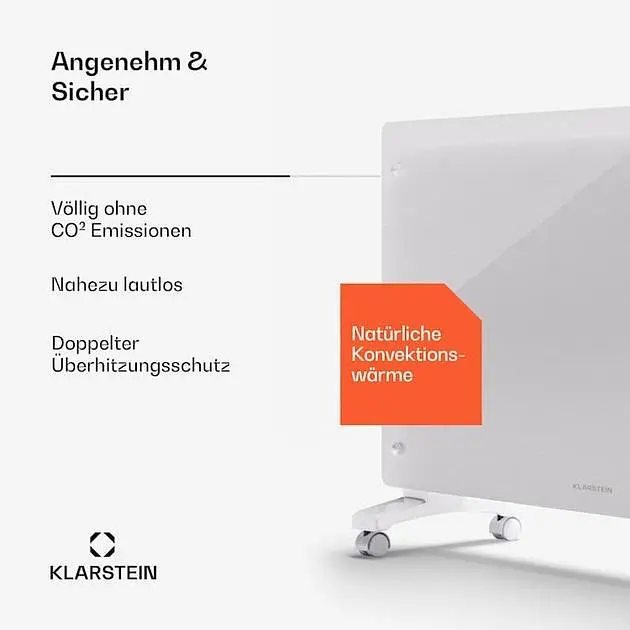 Конвекторный обогреватель Klarstein Bornholm Smart (10045429) - фото 2