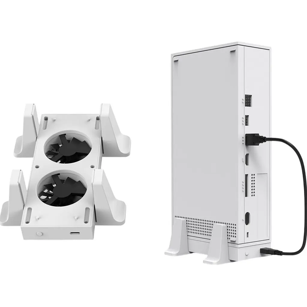 Підставка для консолі Dobe Cooling Stand TYX-0658 для Xbox Seies S White [165361] - фото 5
