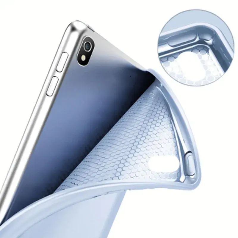 Чохол до планшета BeCover Tri Fold Soft TPU Silicone Apple iPad Air 11" M4 2026 Light Blue (715239) - фото 3