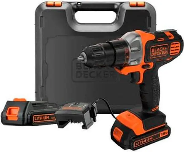 Дриль-шуруповерт Black+Decker MT218KB 18V 2x1.5Ah [89313] - фото 7