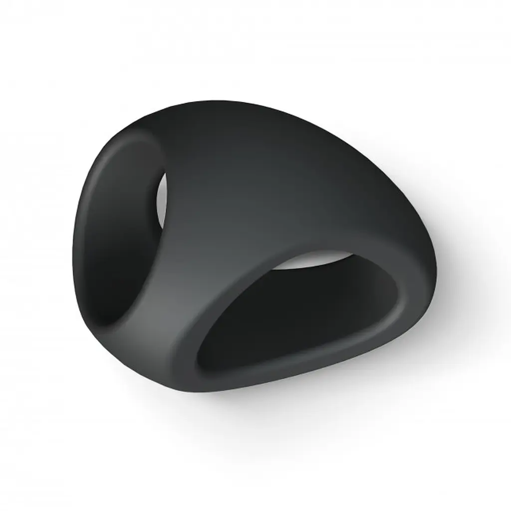 Подвійне ерекційне кільце Love To Love Flux Ring чорний - фото 4