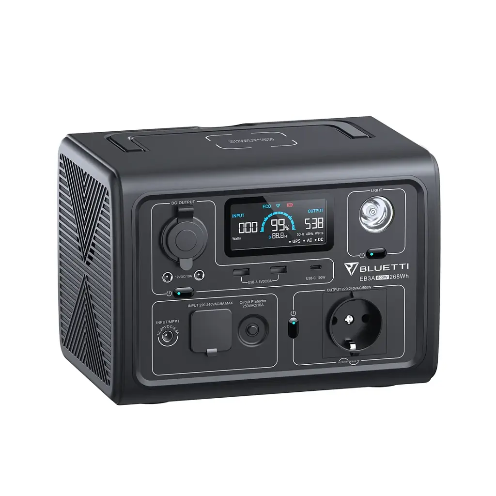Портативна зарядна станція BLUETTI EB3A 600W 268Wh - фото 6