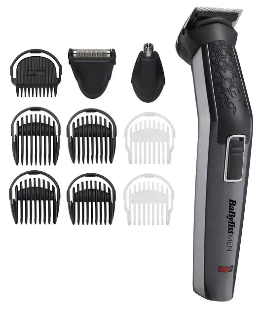 Набір для стрижки волосся BaByliss 10 в 1, 10 насадок, сірий - фото 9