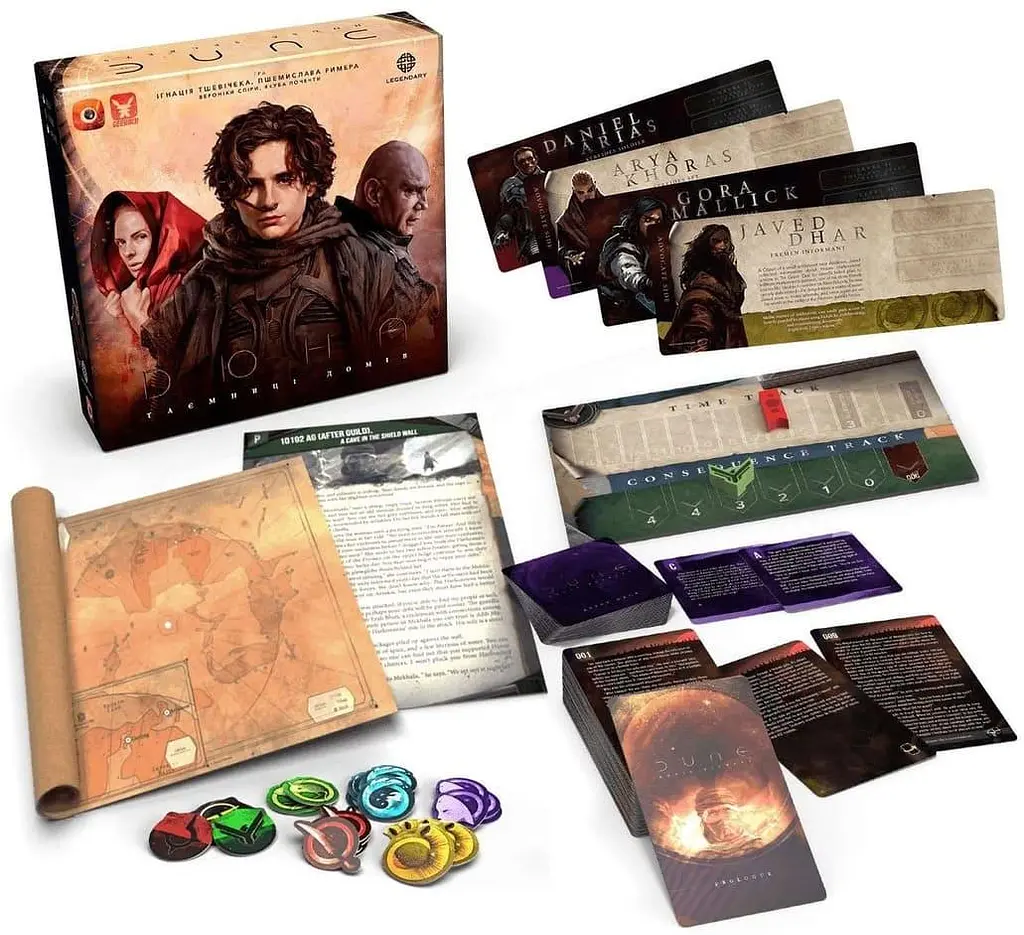 Настільна гра Geekach Games Дюна. Таємниці Домів (Dune: House Secrets) (GKCH043DSTK) - фото 2