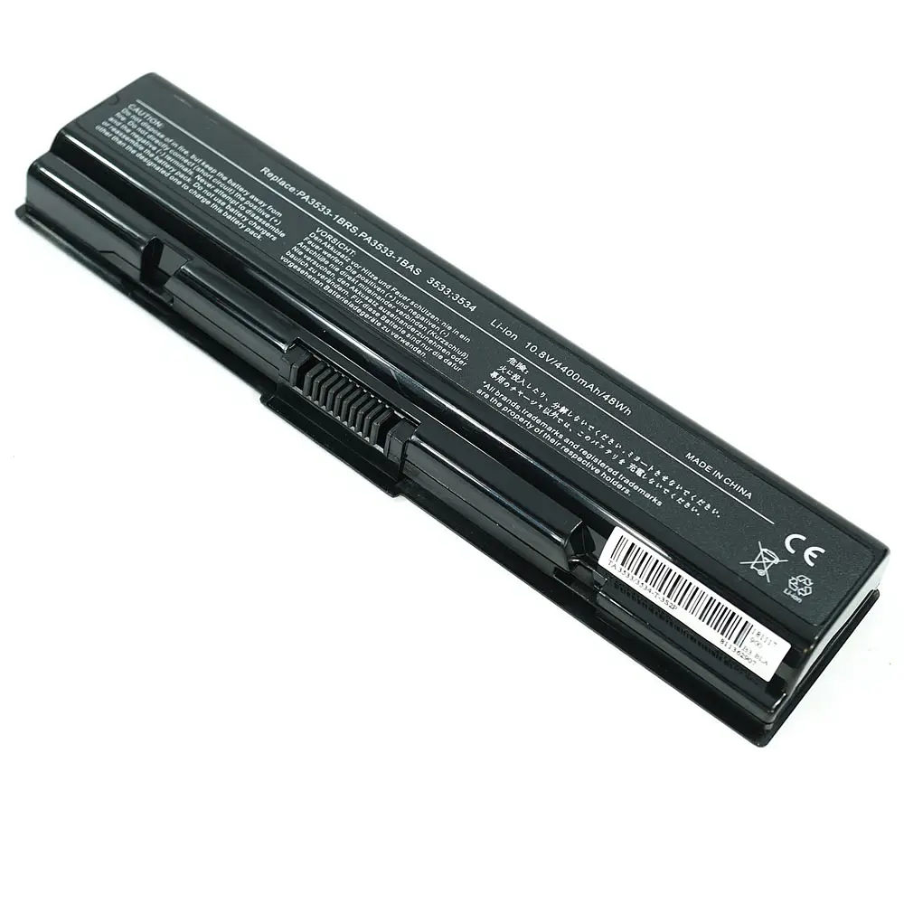 Акумулятор Toshiba PA3534 (A200, A215, A300, A350, A500, L300, L450, L500) 10.8V 4400 mAh Black - фото 2