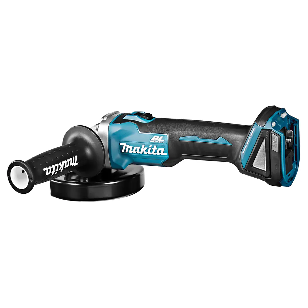 Makita Шліфмашина кутова акумуляторна DGA 504 Z 125мм LXT 18В 8500об·хв 2.3кг без АКБ та ЗП - фото 9