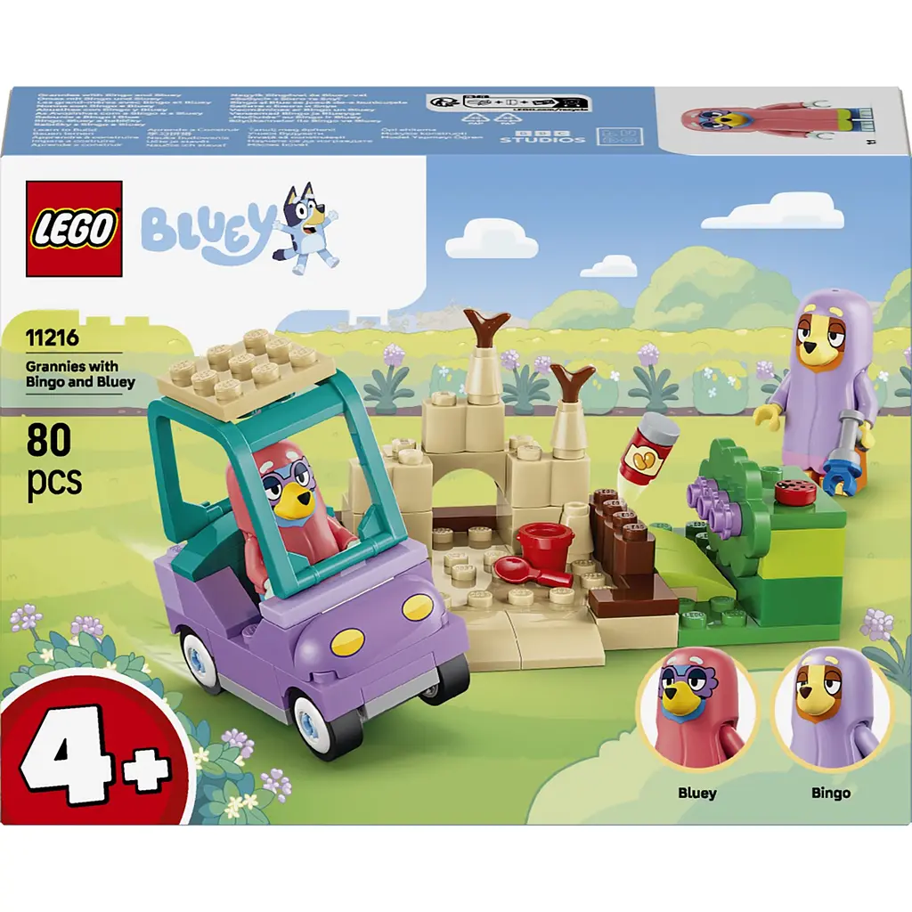 Конструктор LEGO Bluey Бабусі з Бінго та Блуї (11216) - фото 3