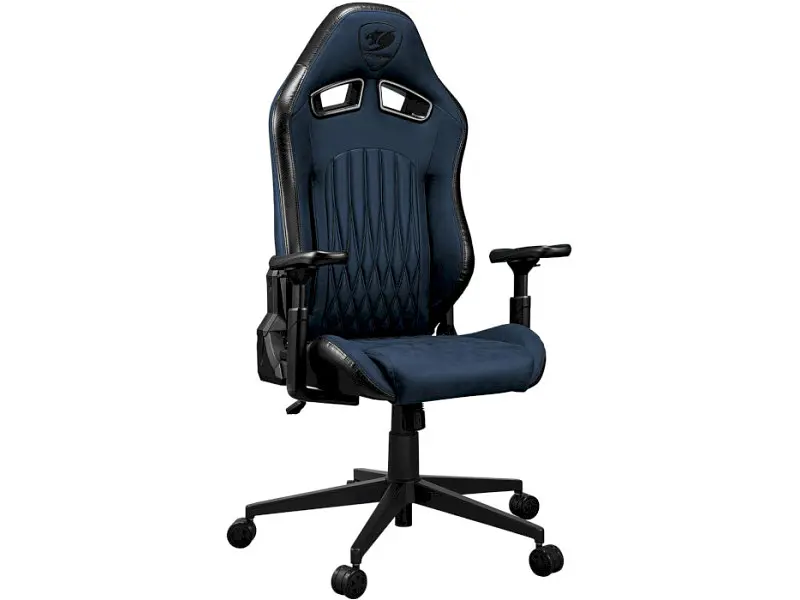 Комп'ютерне крісло для геймера Cougar Explore Navy Blue F - фото 7