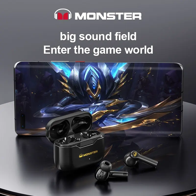TWS-навушники MONSTER Airmars XKT02 black - фото 4