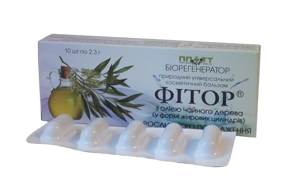 Ректально-вагінальні фітосупозиторії Фітор Фіторія з олією чайного дерева 10 шт - фото 4