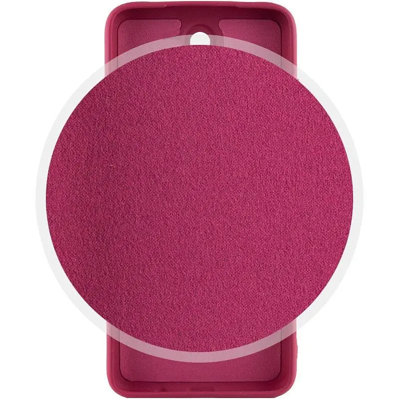Чохол TPU GETMAN Liquid Silk Full Camera для Xiaomi Redmi 8 Бордовий / Marsala - фото 2