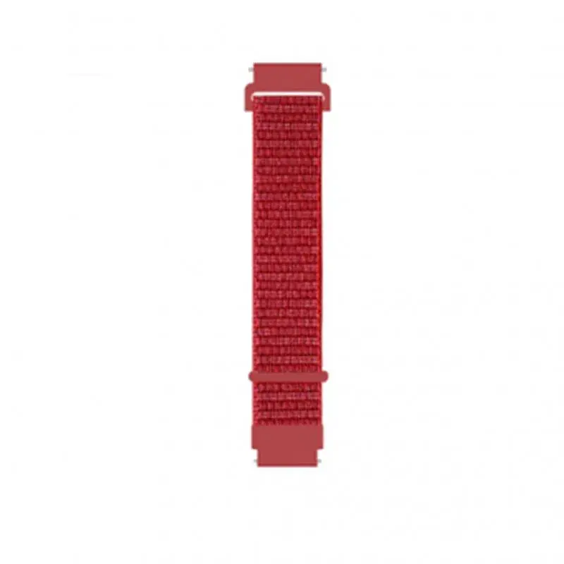 Ремінець BeCover Nylon Style для Amazfit Stratos 1/2/2S/3/GTR 2/GTR 47mm/GTR Lite 47mm/Nexo/Pace Red (705892) - фото 2