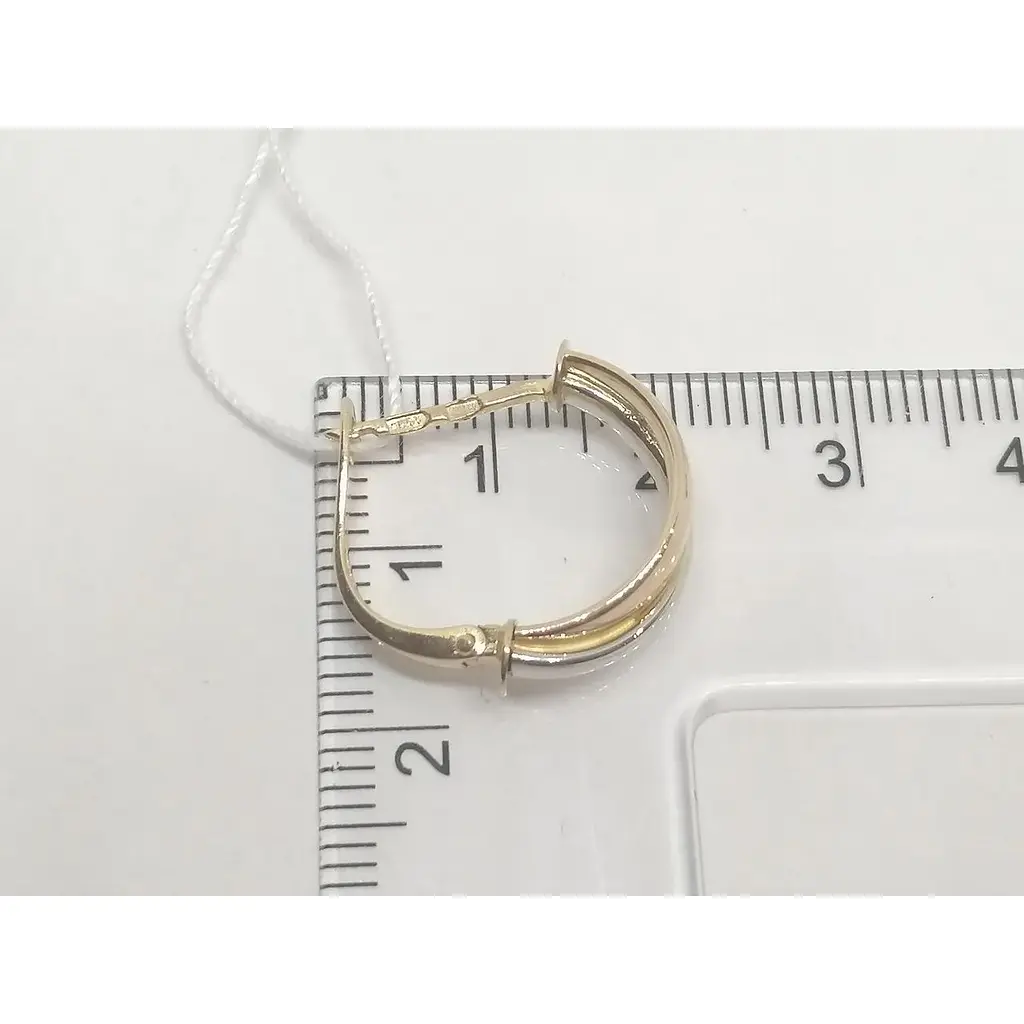 Золотые серьги Столичная Ювелирная Фабрика. 105761 - фото 4