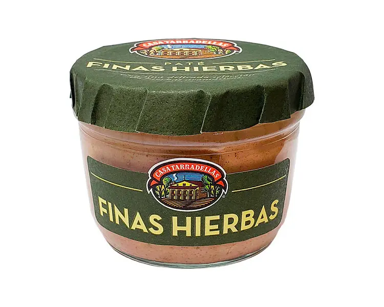 Паштет Casa Tarradellas Finas Hierbas з травами без глютена 125 г