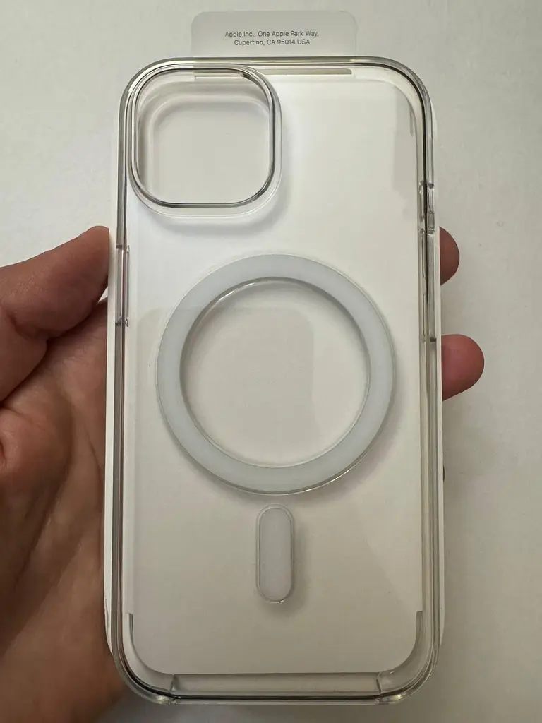 Оригінальний прозорий чохол для iPhone 15 Apple Clear Case with MagSafe (MT203ZM/A) протиударний - фото 10