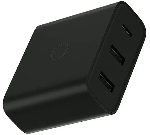 Зарядний пристрій XiaomiZMI Fast Charging 65W 2-USB + UCB-C Black - фото 3