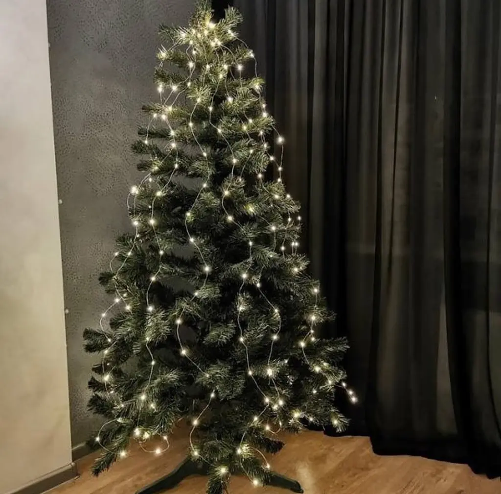 Гірлянда новорічна Кінський хвіст 200 LED холодний білий 8 режимів XPRO (47716-_377) - фото 4
